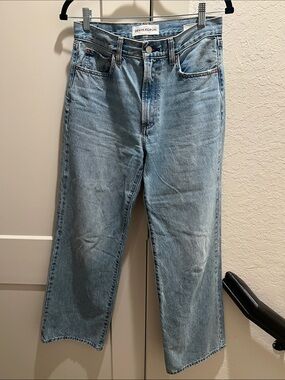Denim Forum Light Blue Wide Leg Jeans